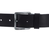 BOSS Jeeko Sz40 Leather Belt W120 Black