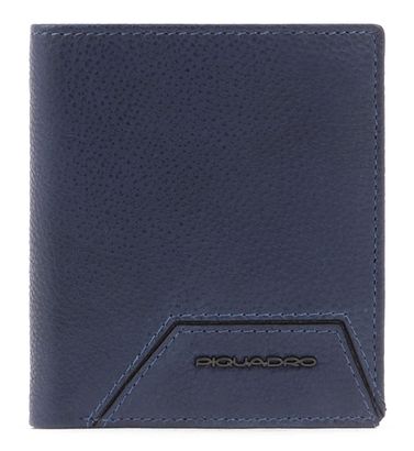 PIQUADRO Rhino Vertical Men´s Wallet with Coin Pocket RFID Night Blue