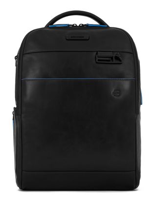 PIQUADRO Blue Square Revamp Computer Backpack Anti-Theft Black