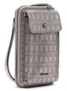 Tamaris Marietta Zip Around Wallet Long Darksilver