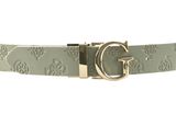 GUESS James Logo Adjustable And Reversible Pant Belt W85 Blush / Taupe - kürzbar GUESS James Logo Adjustable And Reversible Pant Belt W85 Blush / Taupe - kürzbar