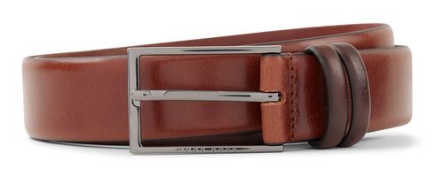 BOSS Carmello Leather Belt W105 Medium Brown