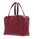 COCCINELLE Swap Handbag Grained Leather Garnet Red