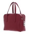 COCCINELLE Swap Handbag Grained Leather Garnet Red