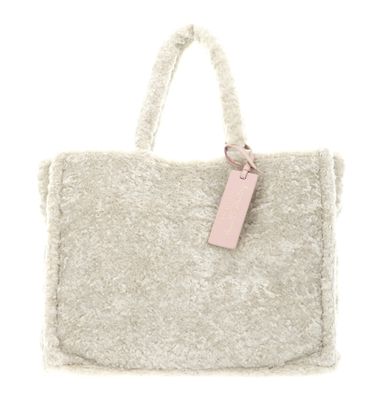 COCCINELLE Never Without Bag Astrak. Handbag Ecofur Natural