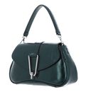 COCCINELLE Himma Pepita Handbag Pearled Leather Kale Green COCCINELLE Himma Pepita Handbag Pearled Leather Kale Green