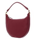 COCCINELLE Sunnie Handbag Grained Leather Garnet Red COCCINELLE Sunnie Handbag Grained Leather Garnet Red