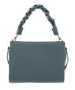COCCINELLE Boheme Grana Double Crossbody Double Grainy Leather Kale Green / Noir COCCINELLE Boheme Grana Double Crossbody Double Grainy Leather Kale Green / Noir