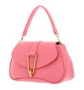 COCCINELLE Coccinelle Himma Handbag Grained Leather Hyper Pink COCCINELLE Coccinelle Himma Handbag Grained Leather Hyper Pink
