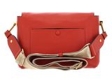 COCCINELLE Liya Signature Handbag Grained Leather Tangerine
