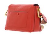 COCCINELLE Liya Signature Handbag Grained Leather Tangerine
