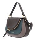 COCCINELLE Sole Tricolor Handbag Coff / Kale / Warm