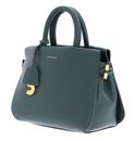 COCCINELLE Blue Soft Handbag Grained Leather Kale Green