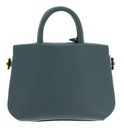 COCCINELLE Blue Soft Handbag Grained Leather Kale Green