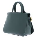COCCINELLE Blue Soft Handbag Grained Leather Kale Green