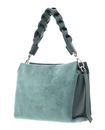 COCCINELLE Boheme Handbag Suede Grainy Leather Kale Green