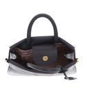COCCINELLE Blue Soft Handbag Grained Leather Ardesia COCCINELLE Blue Soft Handbag Grained Leather Ardesia