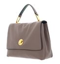 COCCINELLE Liya Handbag Warm Tau / Kale G COCCINELLE Liya Handbag Warm Tau / Kale G