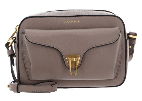COCCINELLE Beat Soft Camera Bag Warm Taupe COCCINELLE Beat Soft Camera Bag Warm Taupe