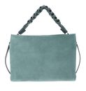 COCCINELLE Boheme Handbag Suede Kale Green