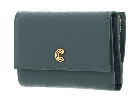 COCCINELLE Myrine Wallet Grained Leather Kale Green