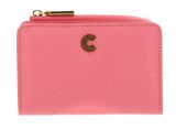 COCCINELLE Myrine Wallet Grained Leather Hyper Pink COCCINELLE Myrine Wallet Grained Leather Hyper Pink
