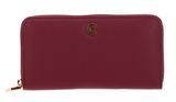 COCCINELLE Myrine Zip Around Wallet Garnet Red COCCINELLE Myrine Zip Around Wallet Garnet Red