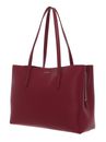 COCCINELLE Swap Handbag Grained Leather Garnet Red COCCINELLE Swap Handbag Grained Leather Garnet Red