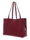 COCCINELLE Swap Handbag Grained Leather Garnet Red COCCINELLE Swap Handbag Grained Leather Garnet Red