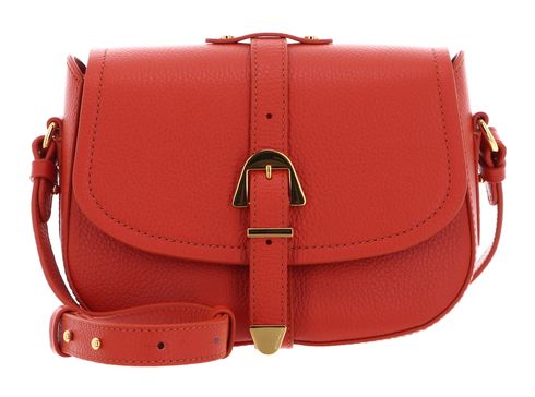 COCCINELLE Coccinelle Magalu Handbag Grained Leather Tangerine