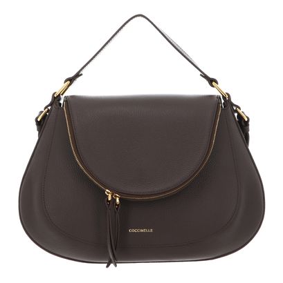 COCCINELLE Coccinelle Sole Handbag Bottalatino Leather Coffee