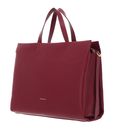 COCCINELLE Boheme Handbag Grained Leather Garnet Red COCCINELLE Boheme Handbag Grained Leather Garnet Red