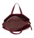 COCCINELLE Boheme Handbag Grained Leather Garnet Red COCCINELLE Boheme Handbag Grained Leather Garnet Red