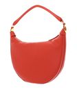 COCCINELLE Sunnie Handbag Grained Leather Tangerine COCCINELLE Sunnie Handbag Grained Leather Tangerine