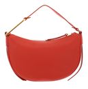 COCCINELLE Priscilla Handbag Grained Leather Tangerine