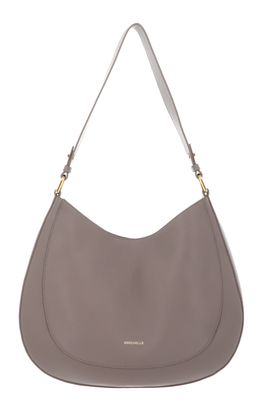 COCCINELLE Sole Handbag Bottalatino Leather Warm Taupe