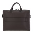 COCCINELLE Man Soft Man Briefcase Grained Leather Coffee