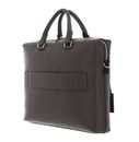 COCCINELLE Man Soft Man Briefcase Grained Leather Coffee