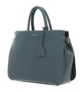 COCCINELLE Blue Soft Handbag Grained Leather Kale Green COCCINELLE Blue Soft Handbag Grained Leather Kale Green