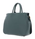 COCCINELLE Blue Soft Handbag Grained Leather Kale Green COCCINELLE Blue Soft Handbag Grained Leather Kale Green