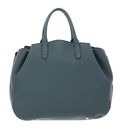 COCCINELLE Coccinellesoft Wear Handbag Double Grainy Leather Kale Green / Noir