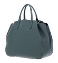 COCCINELLE Coccinellesoft Wear Handbag Double Grainy Leather Kale Green / Noir