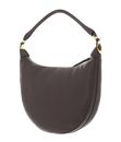 COCCINELLE Sunnie Handbag Grained Leather Coffee COCCINELLE Sunnie Handbag Grained Leather Coffee