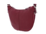 COCCINELLE Virtual Mini Bag Grained Leather Garnet Red COCCINELLE Virtual Mini Bag Grained Leather Garnet Red