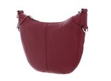 COCCINELLE Virtual Mini Bag Grained Leather Garnet Red COCCINELLE Virtual Mini Bag Grained Leather Garnet Red
