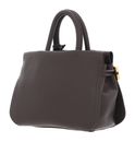 COCCINELLE Blue Soft Handbag Grained Leather Coffee