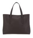 COCCINELLE Swap Handbag Grained Leather Coffee COCCINELLE Swap Handbag Grained Leather Coffee