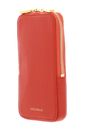 COCCINELLE Flor Hi-Tech Phone Bag Tangerine