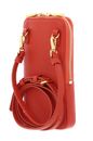COCCINELLE Flor Hi-Tech Phone Bag Tangerine