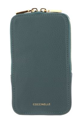 COCCINELLE Flor Hi-Tech Phone Bag Kale Green